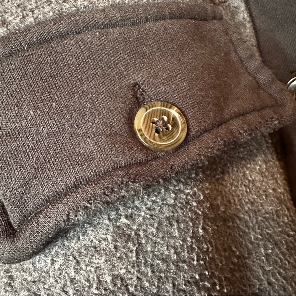 Free People Ruby Jacket Shacket Washed Black Over… - image 7